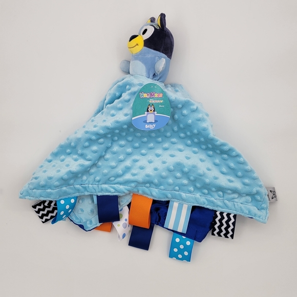 Lovey Bluey Plush Security Blanket, double minky 21 x 21. - Picture 14 of 14